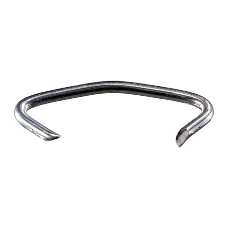 Midwest Fastener Hog Ring Staples, Steel, 100 PK 50118